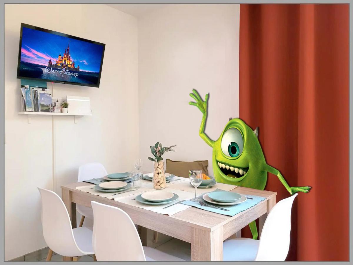Appartement Avec Salle De Jeux Privee,10Min De Disney Transport En Commun 6 Couchages Chanteloup-en-Brie Exterior foto